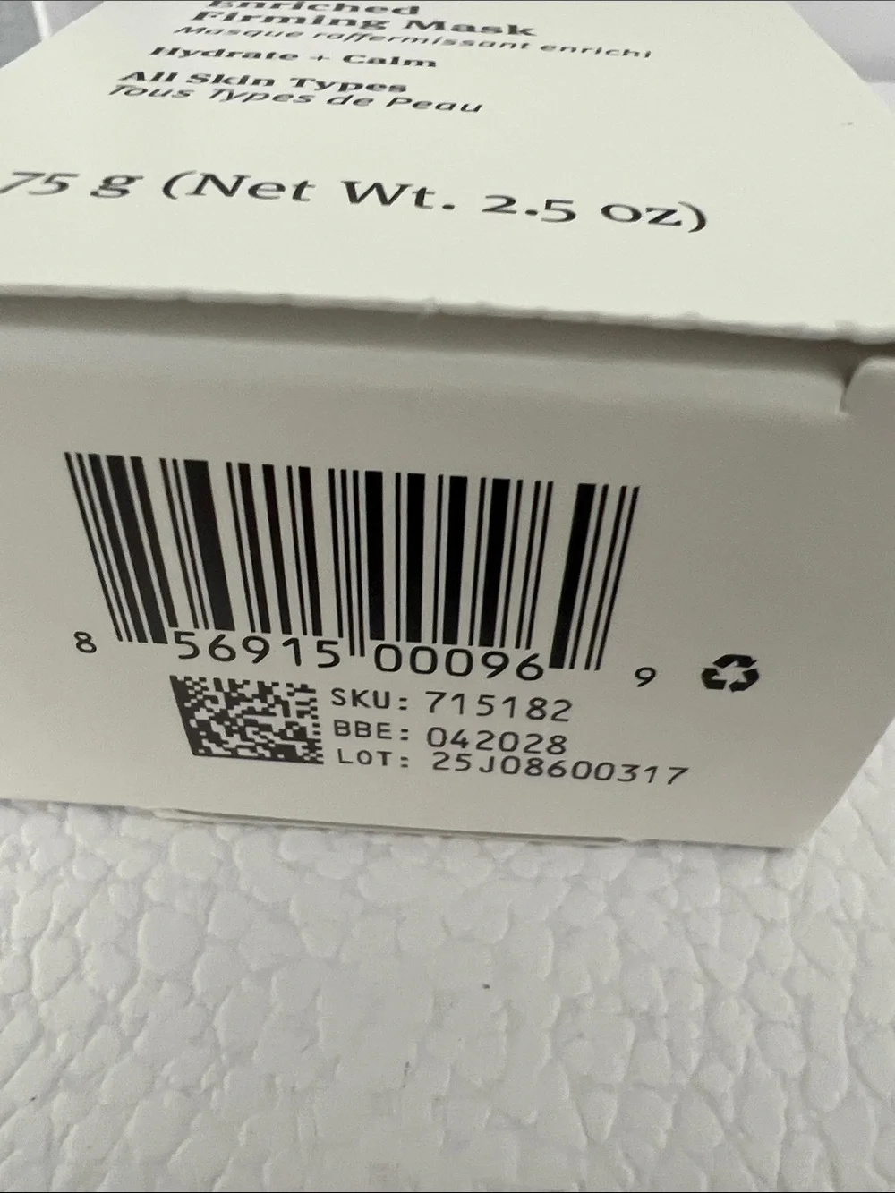 Epionce Enriched Firming Mask